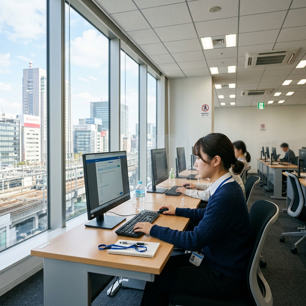 日商ネット試験 品川区 会場イメージ